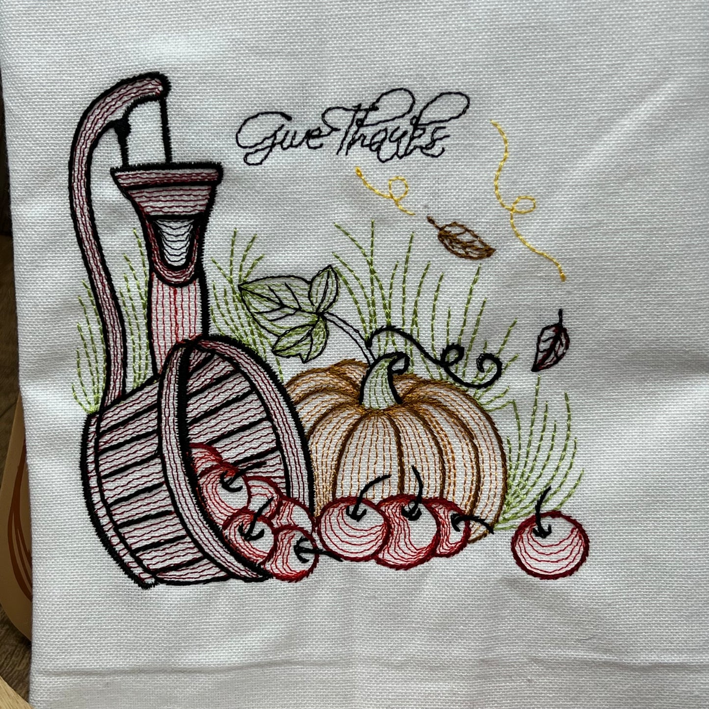 Kitchen Towel - Apple Basket