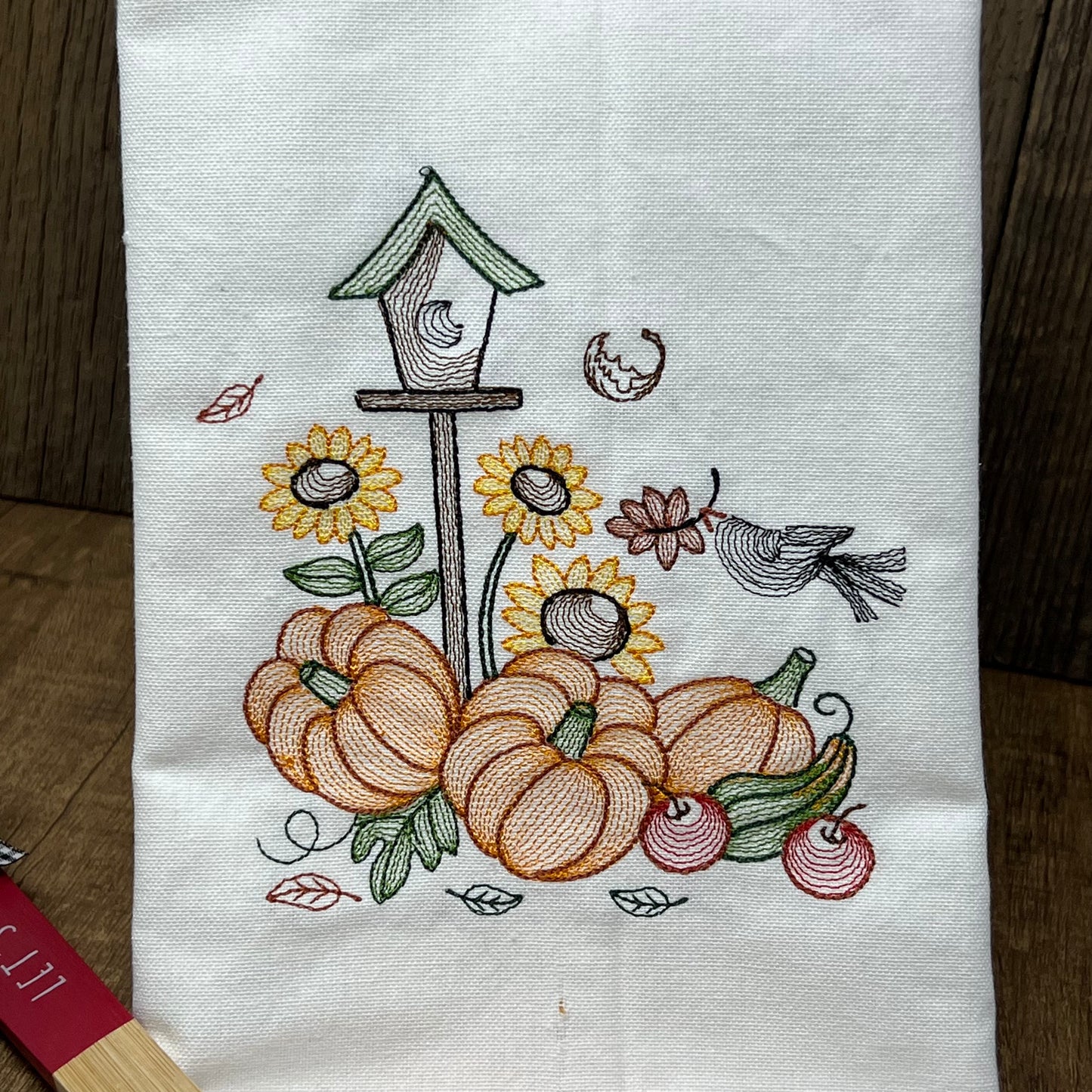 Kitchen Towel - Pumpkin Light