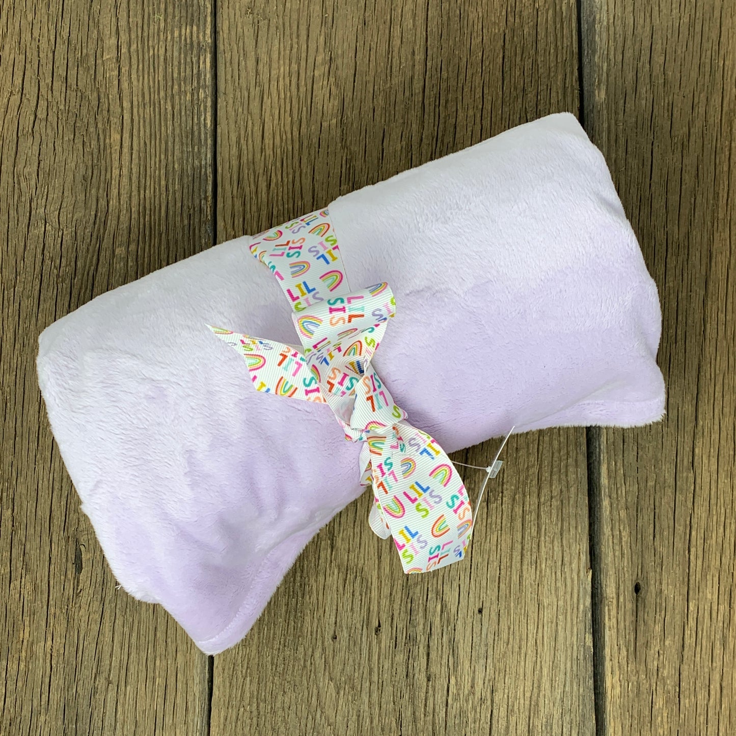 Baby Blanket - Lavender Minky