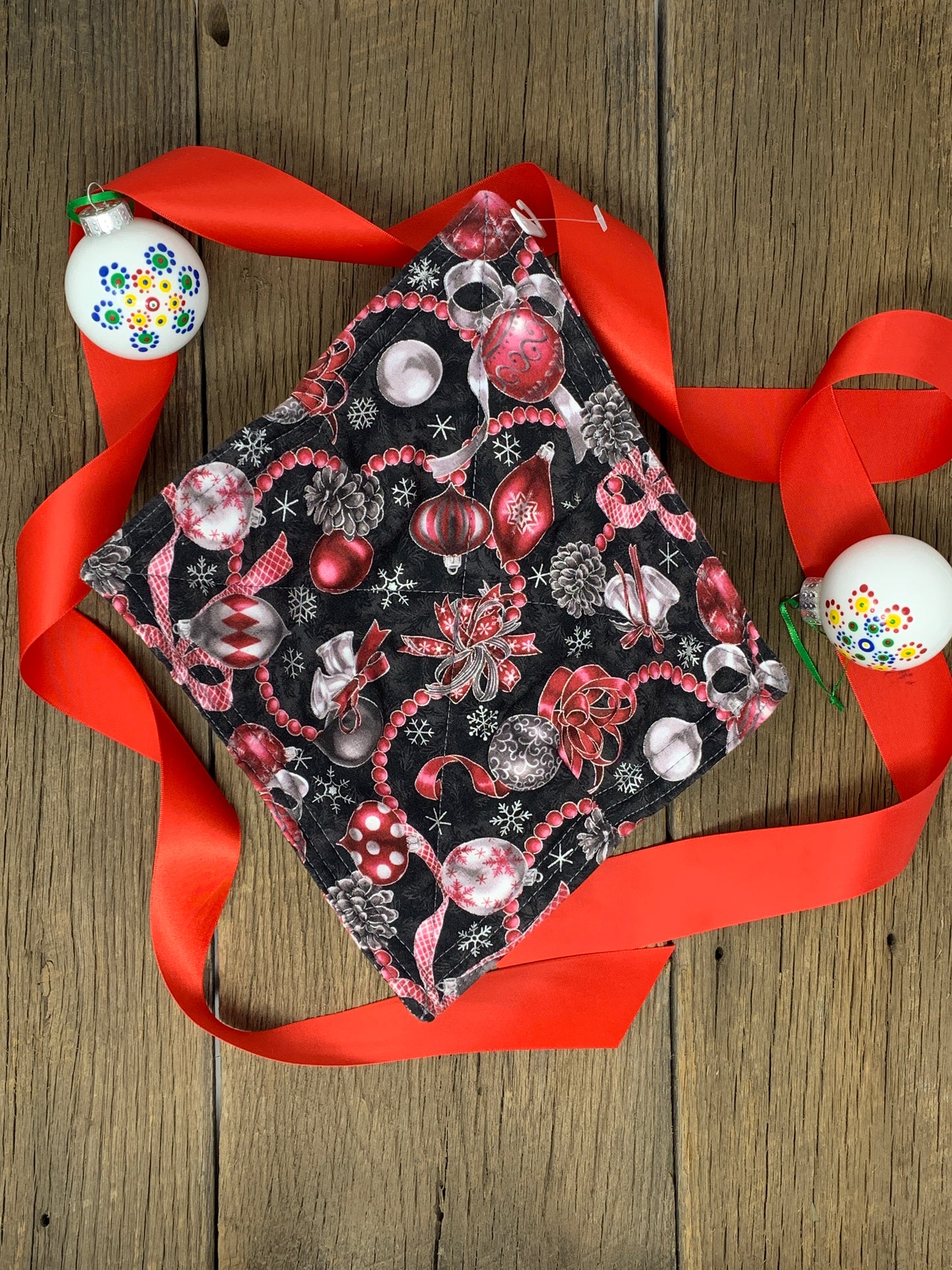 Bowl Kozie - Silver Ornaments