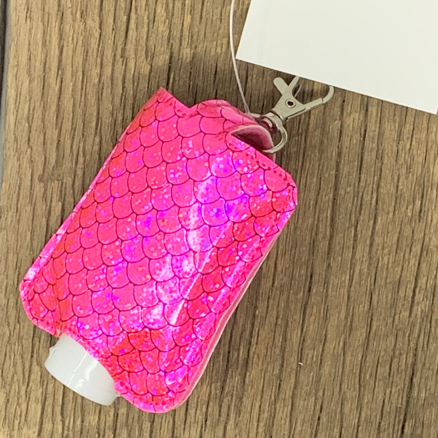 Sanitizer Holder w/Sanitizer included - Pink Mermaid