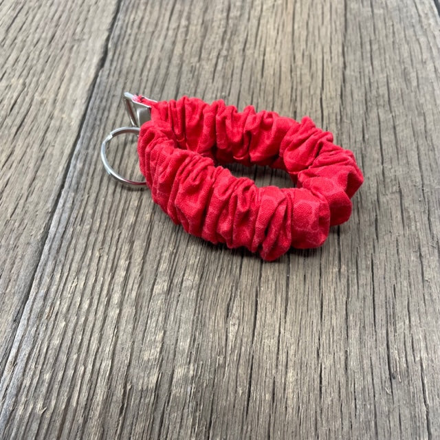 Key Fob - Expandable Wristlet, Red Dog Bone