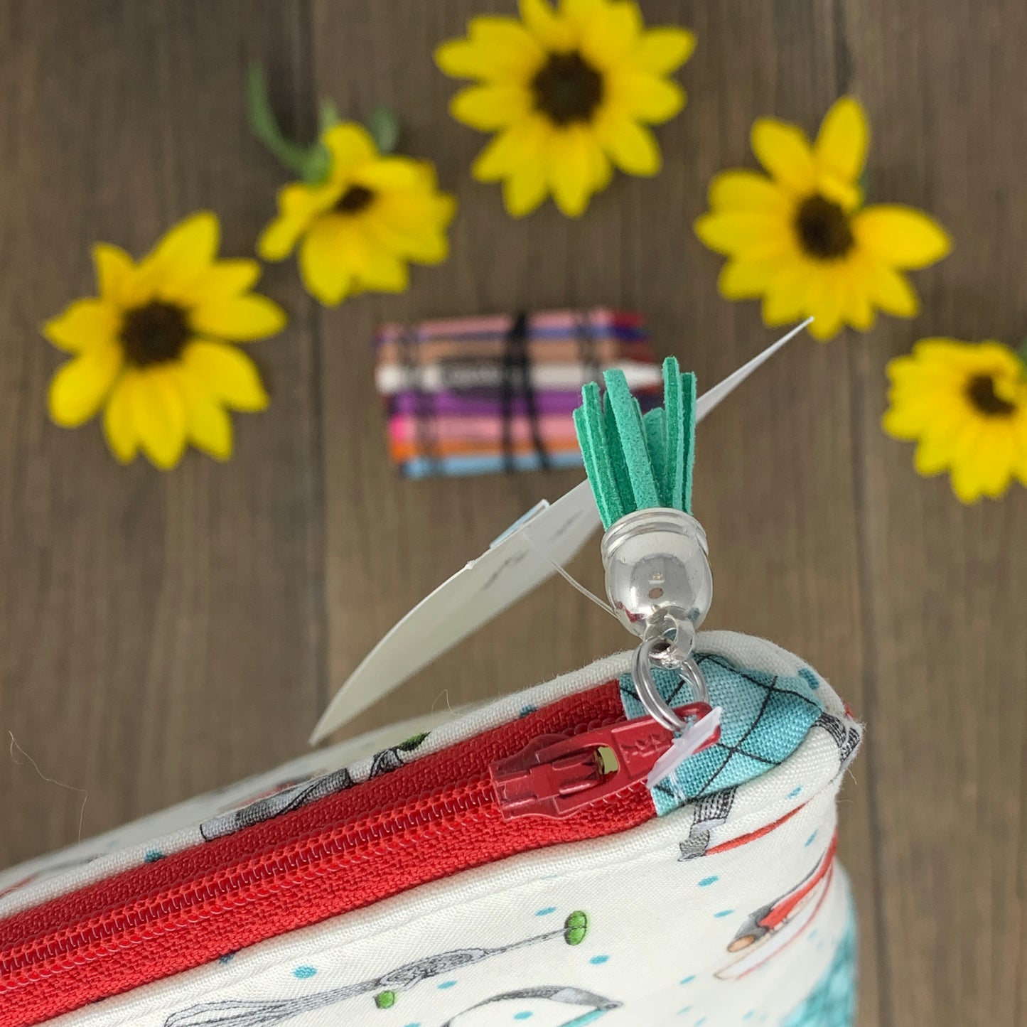 Zipper Bag - Retro, Medium