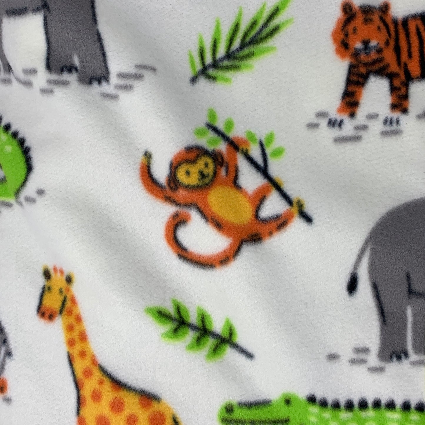Fleece Baby Blanket - Safari