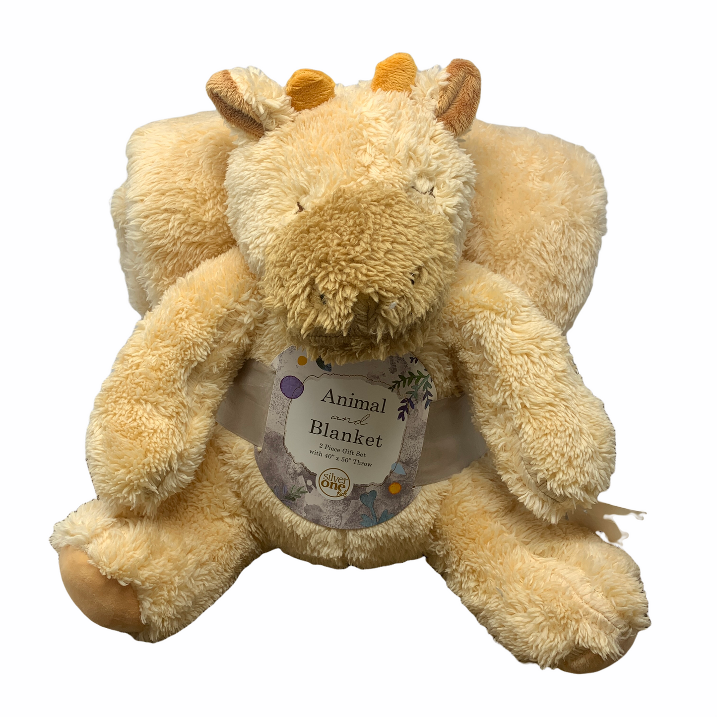 Stuffed Animal & Blanket Giraffe