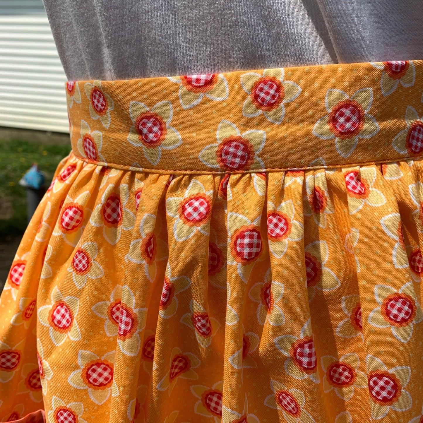 Gathering Apron, gardening