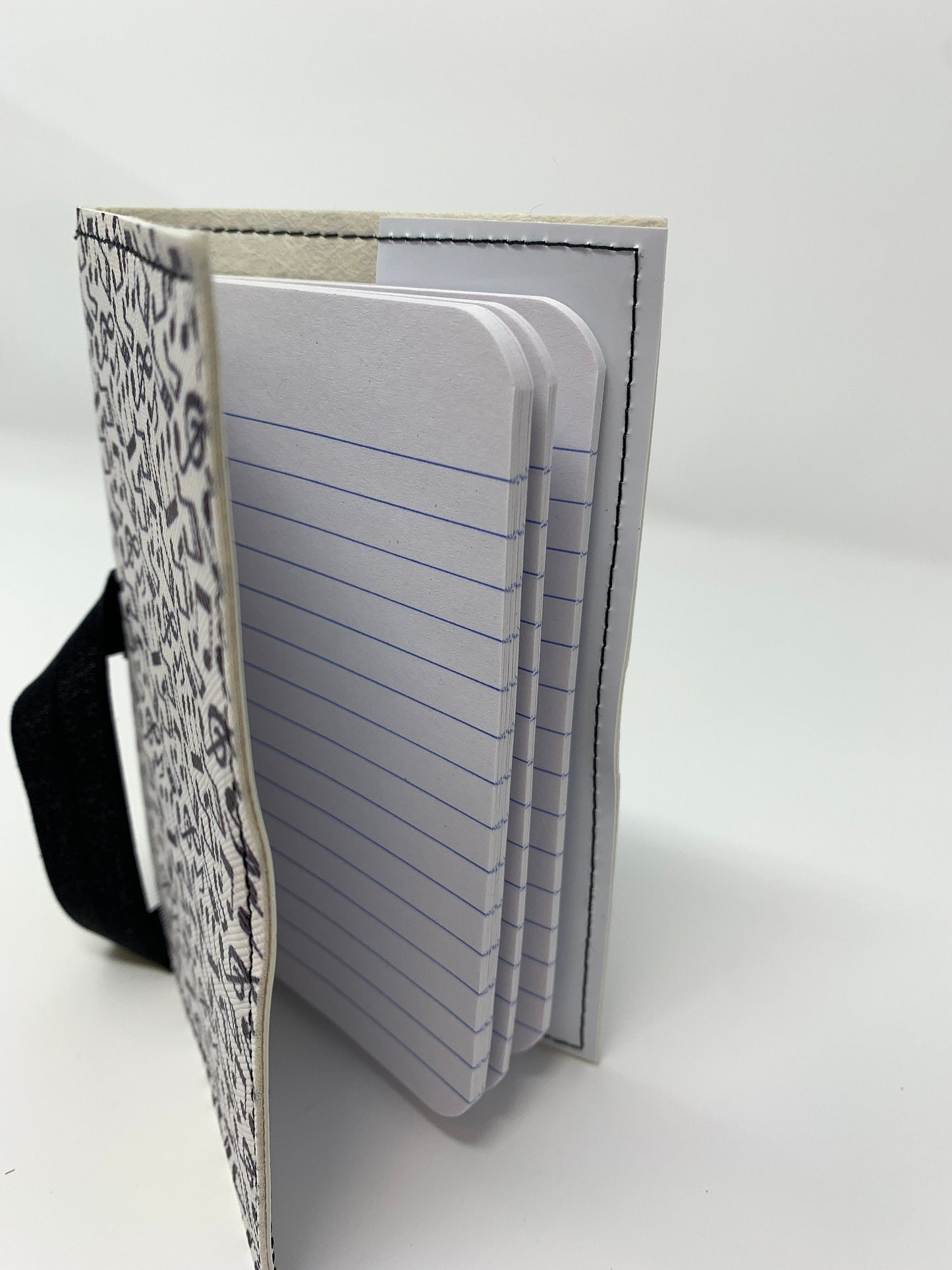 Notebook Cover - Music Black