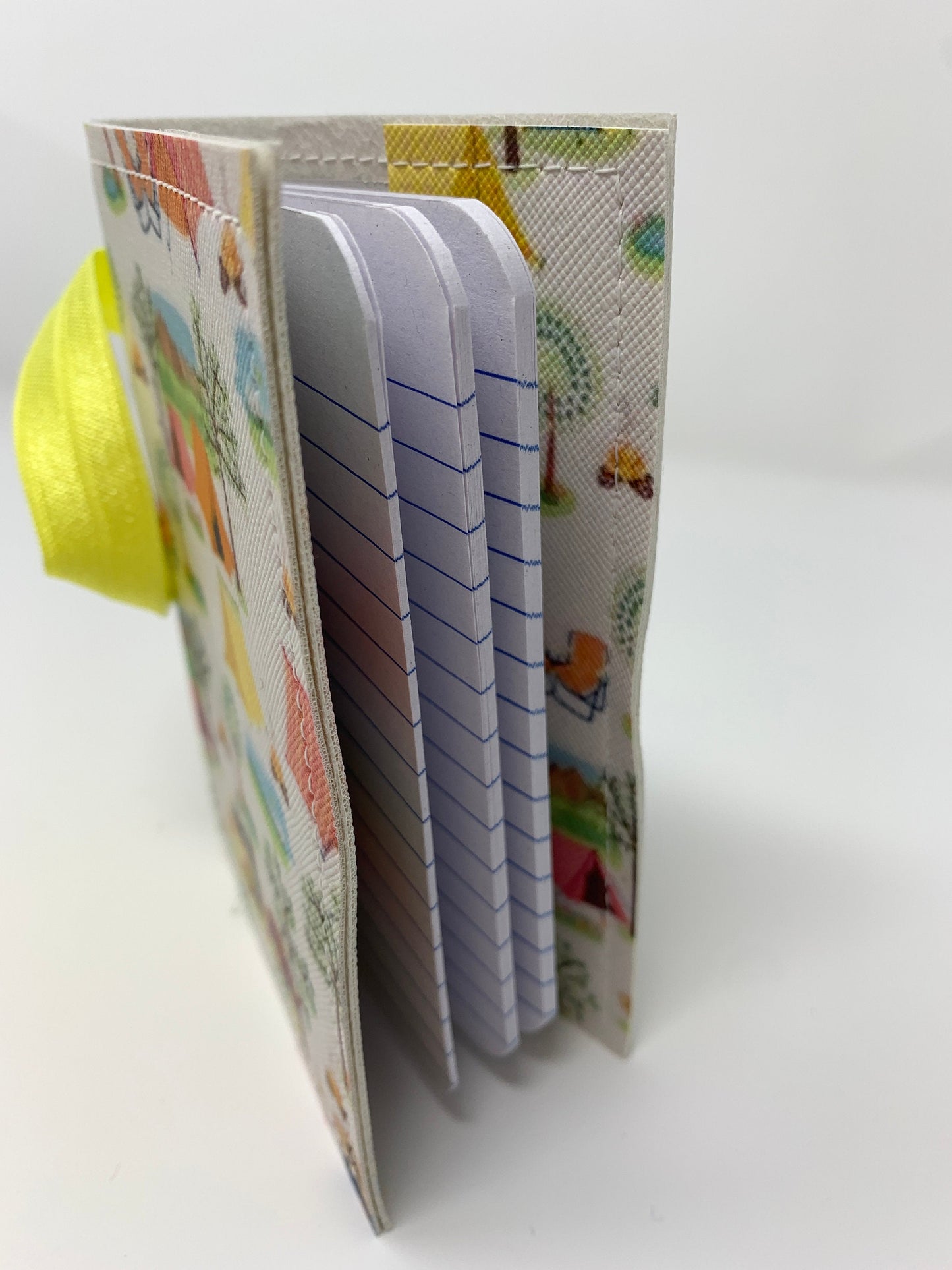 Notebook Cover - Camping Yellow