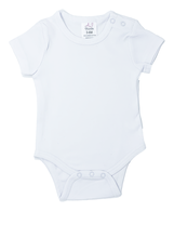 Childrens - St Patricks Gnome, Ruffle White Bodysuit