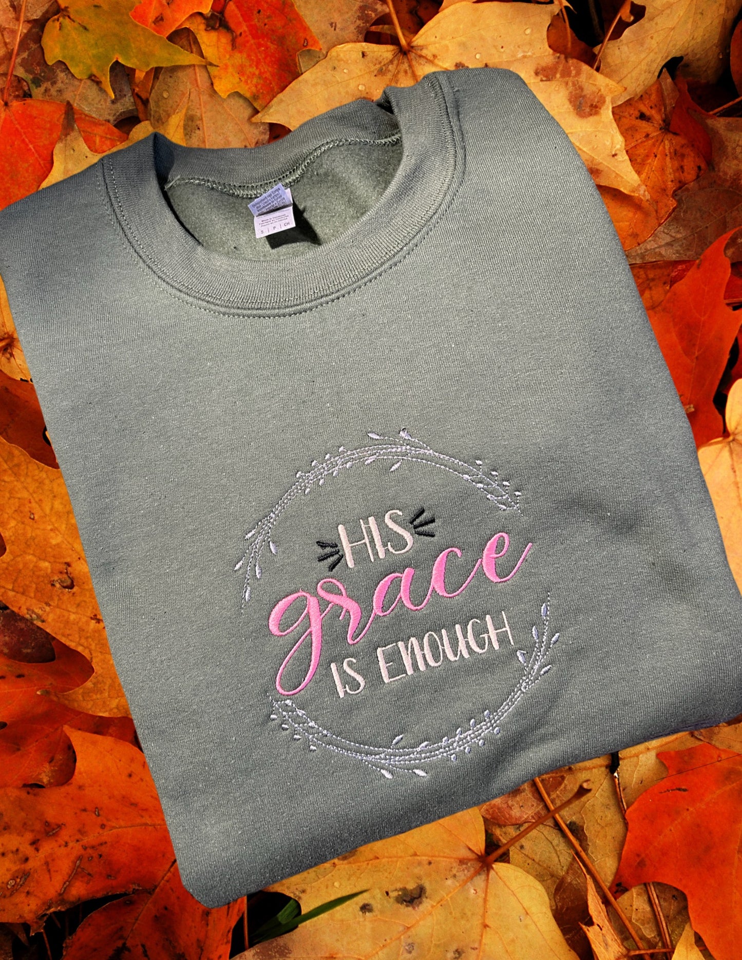 Sweatshirt - His Grace/Military Green