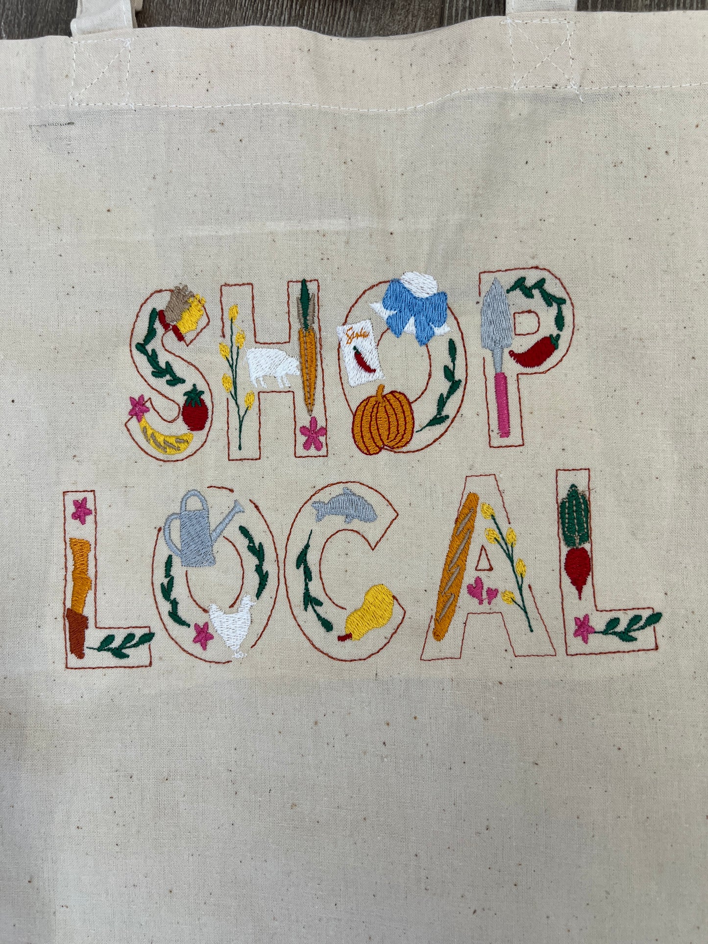 Market Tote - Shop Local