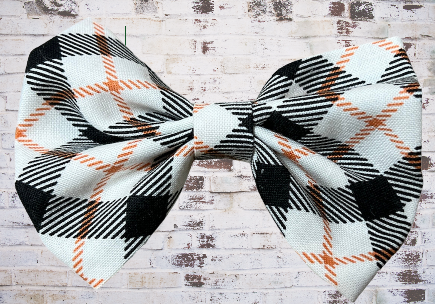 Hair Bow, 4"  Plaid Hair Bow