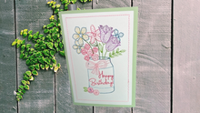Load image into Gallery viewer, Greeting Card - Happy Birthday, Green
