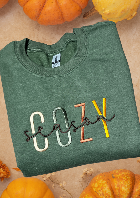 Sweatshirt - Cozy Season, Olive