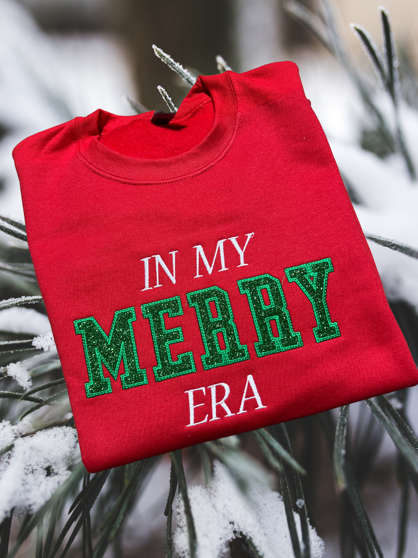 Sweatshirt - Merry Era /Red