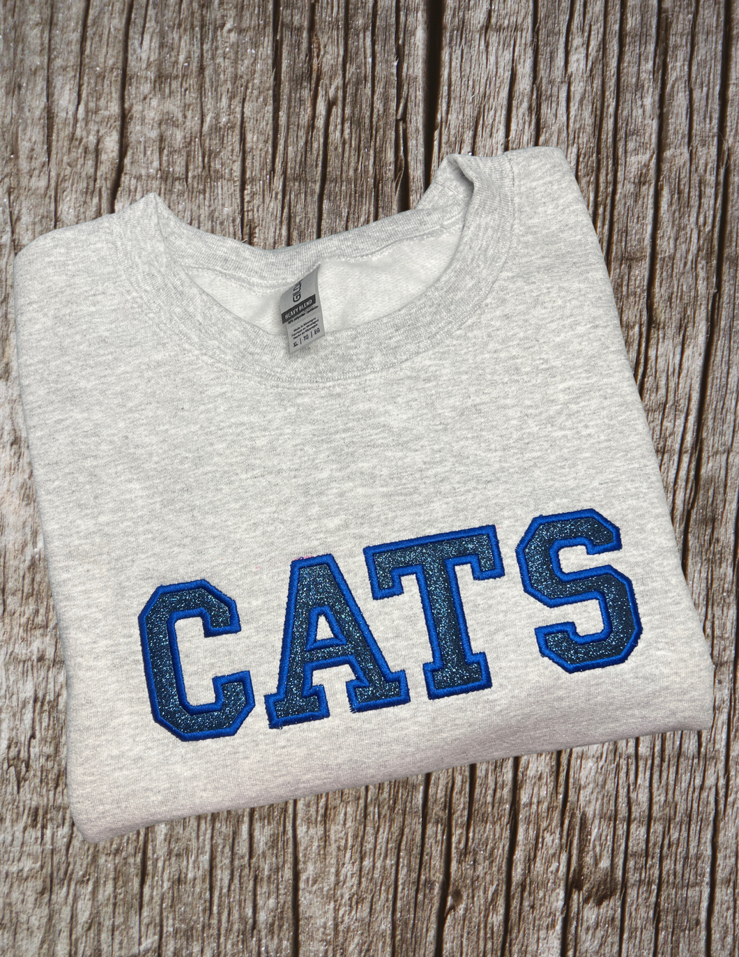 Sweatshirt - CATS, Gray