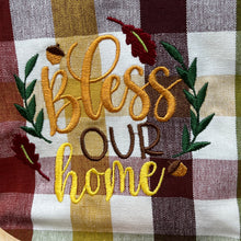 Load image into Gallery viewer, Kitchen Towel - Plaid Bless Our Home
