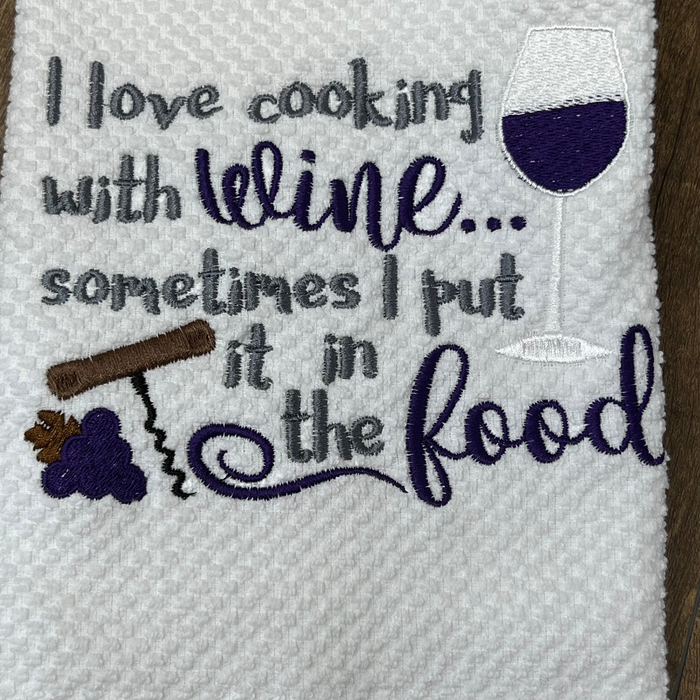 Kitchen Towel - Wine