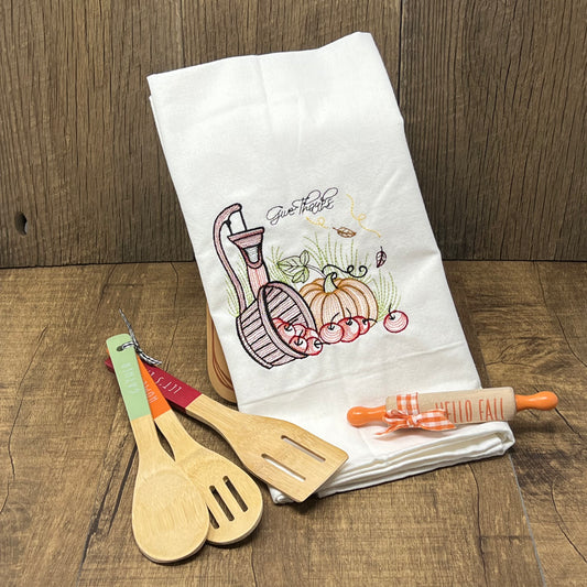 Kitchen Towel - Apple Basket