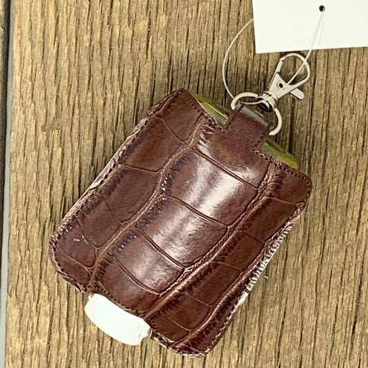 Sanitizer Holder w/Sanitizer included - Brown