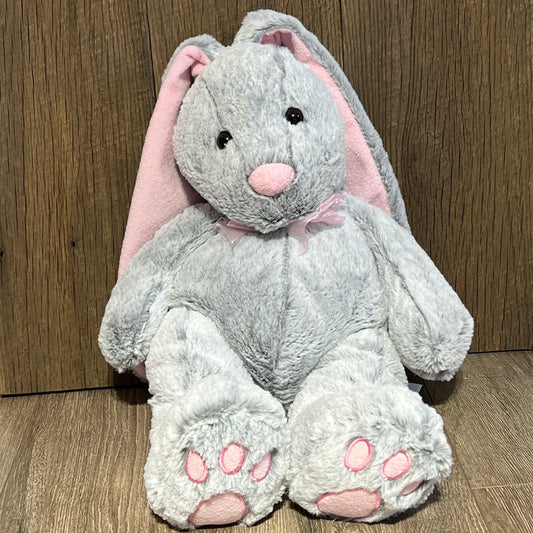 Easter Bunny Personalized -22" Gray w/Pink