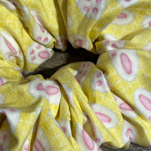 Load image into Gallery viewer, XL Scrunchie - Bunny Feet
