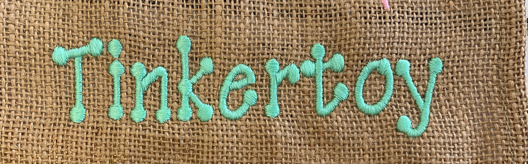 Embroidery - TINKER TOY