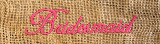 Embroidery - BRIDESMAID