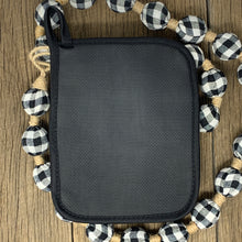 Load image into Gallery viewer, Pot Holder - Snowflake Initial
