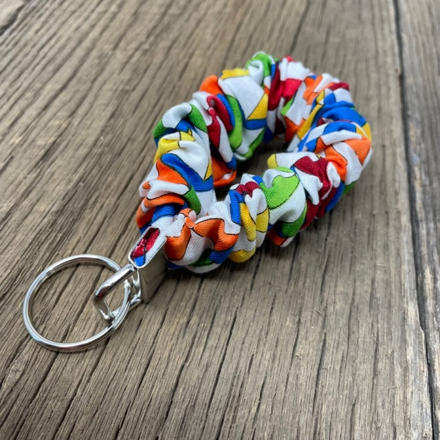 Key Fob - Expandable Wristlet, Pinwheel