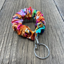 Load image into Gallery viewer, Key Fob - Expandable Wristlet, Bright Tie Dye
