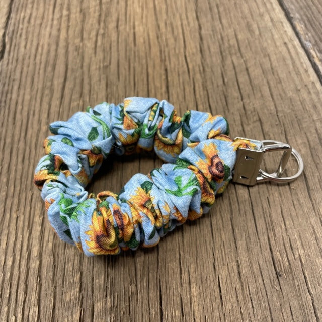 Key Fob - Expandable Wristlet, Sunflower