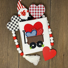 Load image into Gallery viewer, Boys Valentine Shirt - Wrecker Towing Heart
