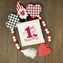 Load image into Gallery viewer, My First Valentine&#39;s -  Puff Sleeve Shirt
