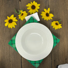 Load image into Gallery viewer, Bowl Kozie - Green Plaid
