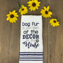 Load image into Gallery viewer, Kitchen Towel - Dog Fur Navy
