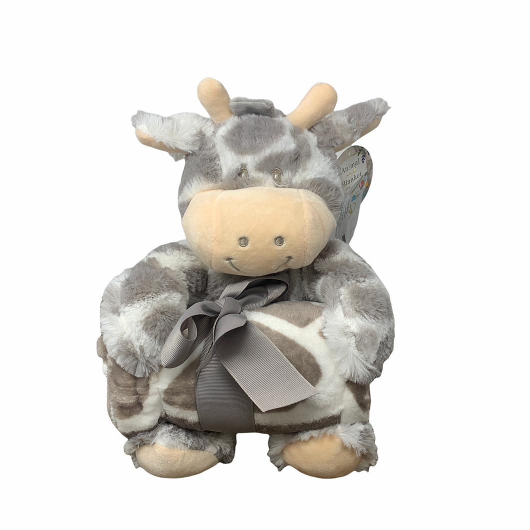 Stuffed Animal & Blanket - Giraffe