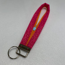 Load image into Gallery viewer, Key Fob - Pink Hearts
