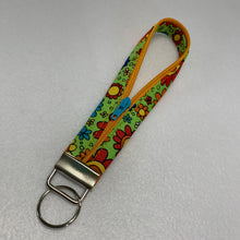 Load image into Gallery viewer, Key Fob - Green Floral
