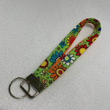 Load image into Gallery viewer, Key Fob - Lime Floral
