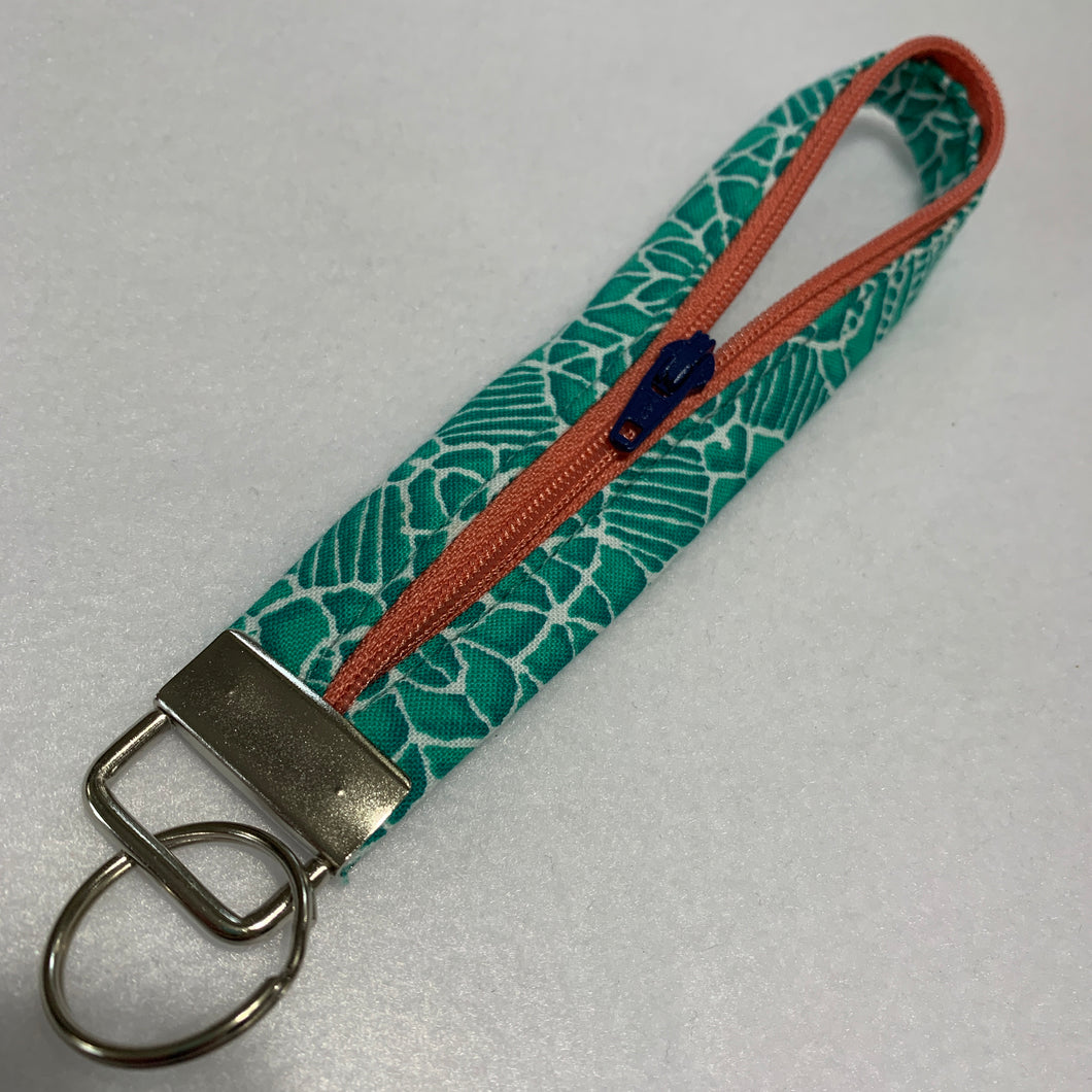 Key Fob - Green Lace