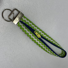 Load image into Gallery viewer, Key Fob - Green Zig

