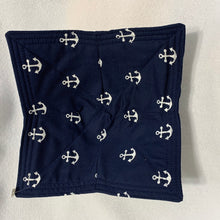 Load image into Gallery viewer, Bowl Kozie - Navy Anchors
