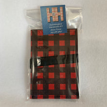 Load image into Gallery viewer, Notebook Cover - Buff Plaid Blk
