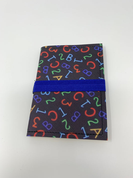 Notebook Cover - ABC Blue