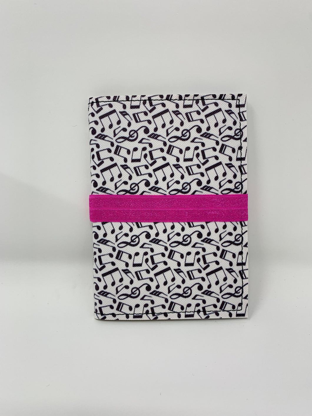 Notebook Cover - Music Pink