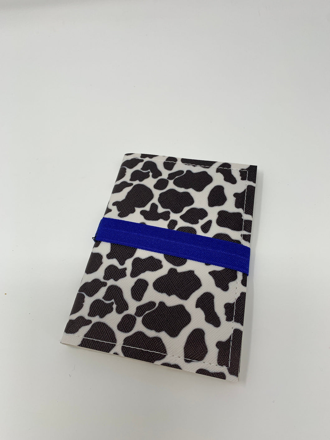 Notebook Cover - Cow Blue