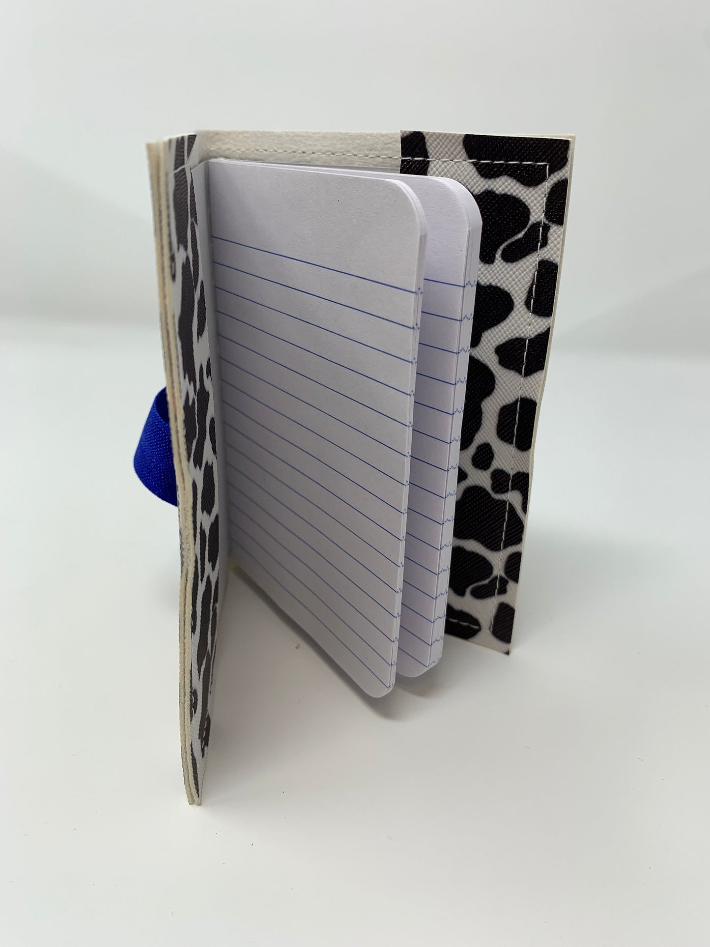 Notebook Cover - Cow Blue