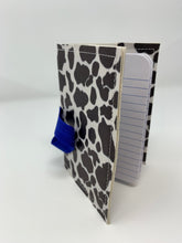 Load image into Gallery viewer, Notebook Cover - Cow Blue

