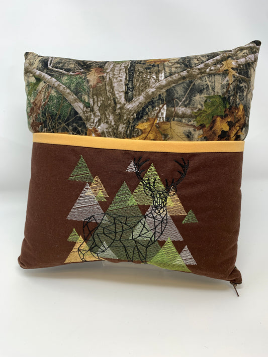 16" Pocket Pillow-Deer Mountain